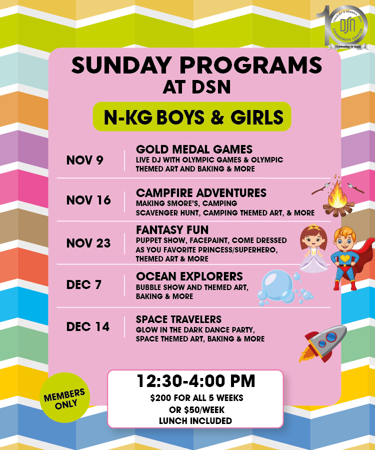 Sunday Programs at DSN - N-KG Boys & Girls 1 DSN Sunday Fall25 02