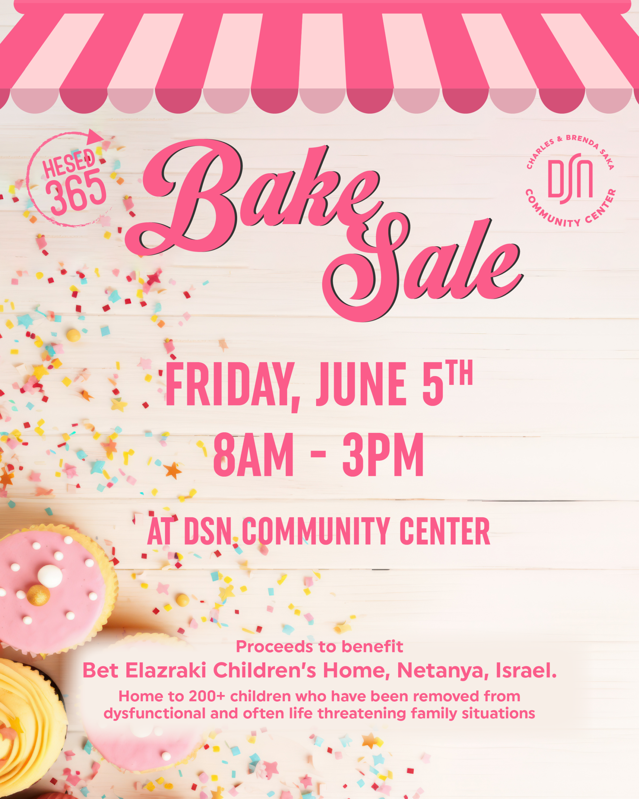 DSN Hesed 365 Bake Sale 1 Hesed BakeCause 5.26 03 scaled